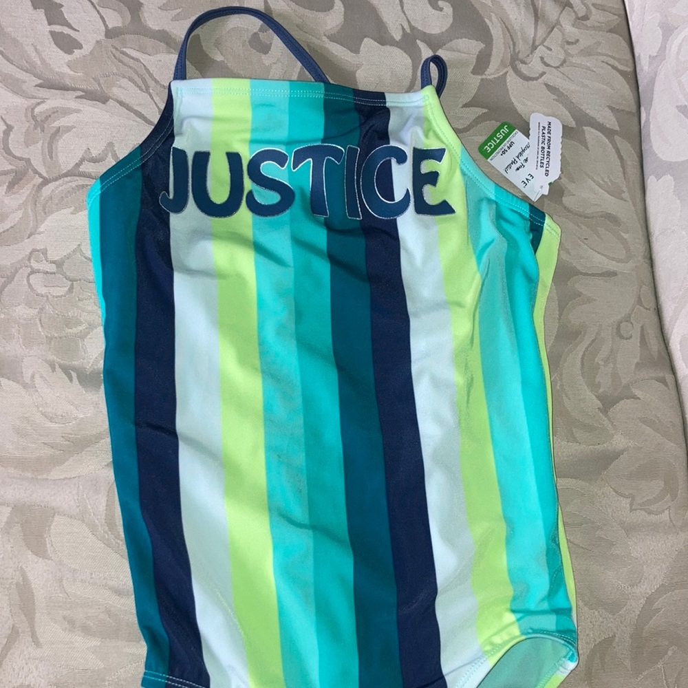 Girls Justice One piece swimwear size 14